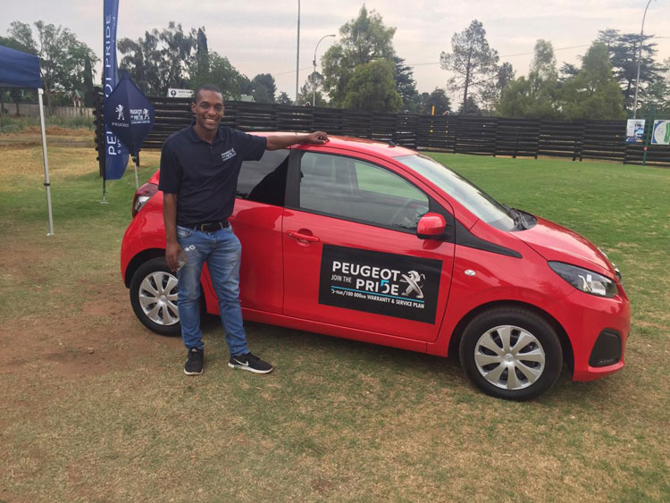 Peugeot 108 at the Benoni SPCA Annual Golf Day - CMH Peugeot East Rand