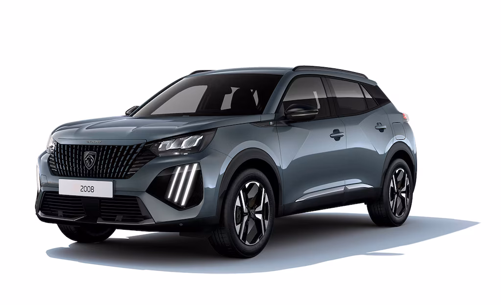 PEUGEOT 2008 GREY SIDE VIEW