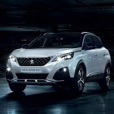 CMH peugeot- white Peugeot 3008